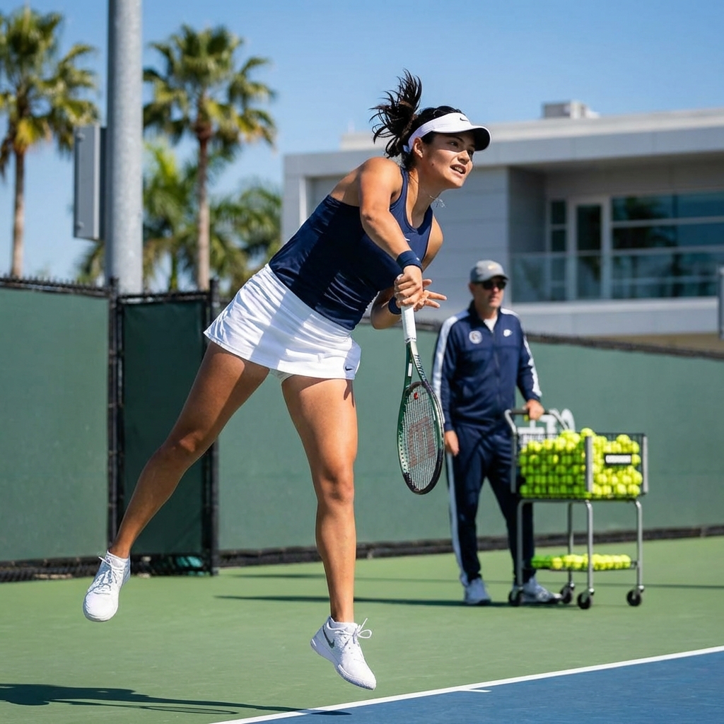 Entrenamiento de Renata Zarazúa