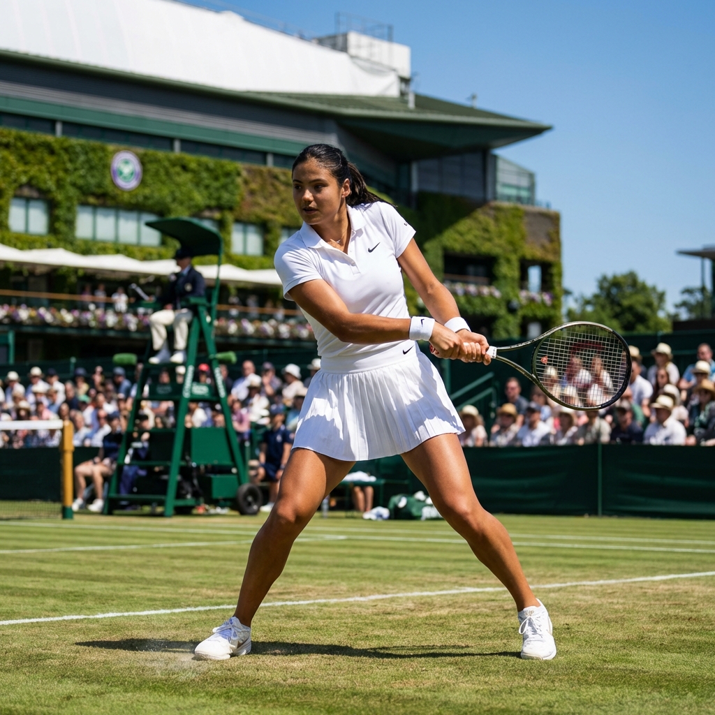 Renata Zarazúa en Wimbledon 2024